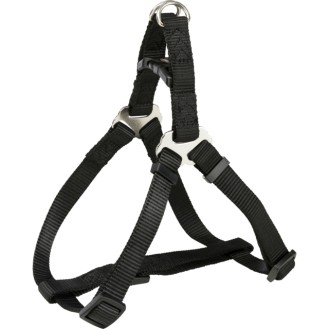 Premium One Touch Harness,M:50-65cm/20mm,black Premium One Touch Harness,M:50-65cm/20mm,black